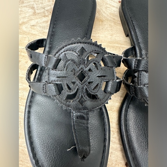 Circus by Sam Edelman Black Slip-On Sandals | Summer Beach Casual | Size 9 - Picture 13 of 14